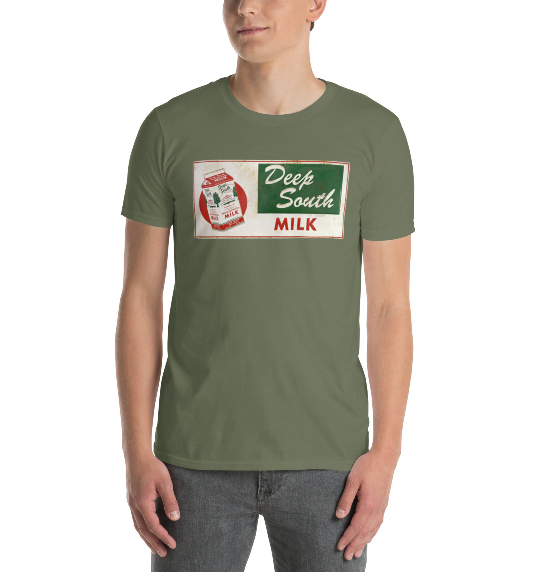 Vintage Deep South Milk Short-Sleeve Unisex T-Shirt
